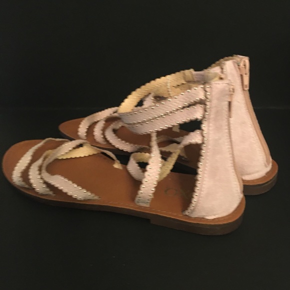 XOXO Sandals with zipper on heal sz 10M - Picture 2 of 6